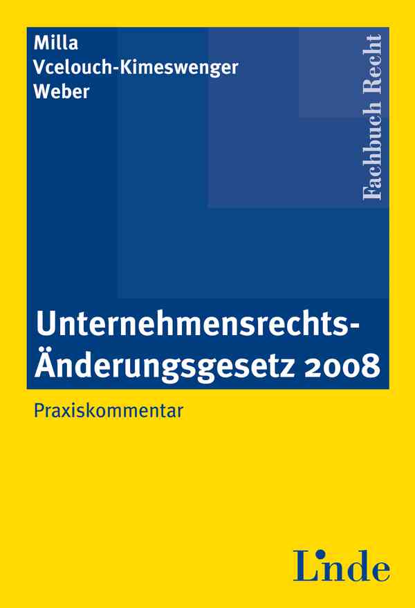 URÄG | Unternehmensrechts-Änderungsgesetz 2008
