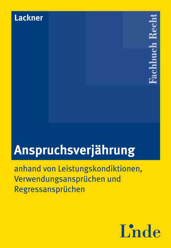 Anspruchsverjährung