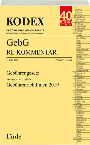 KODEX GebG-Richtlinienkommentar