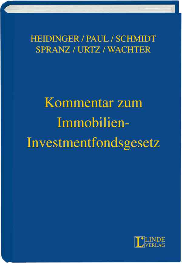 ImmoInvFG | Immobilien-Investmentfondsgesetz