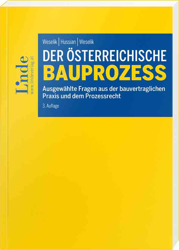 Der österreichische Bauprozess
