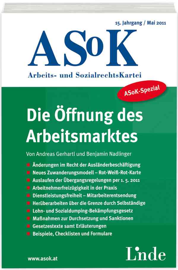 ASoK-Spezial Die Öffnung des Arbeitsmarktes