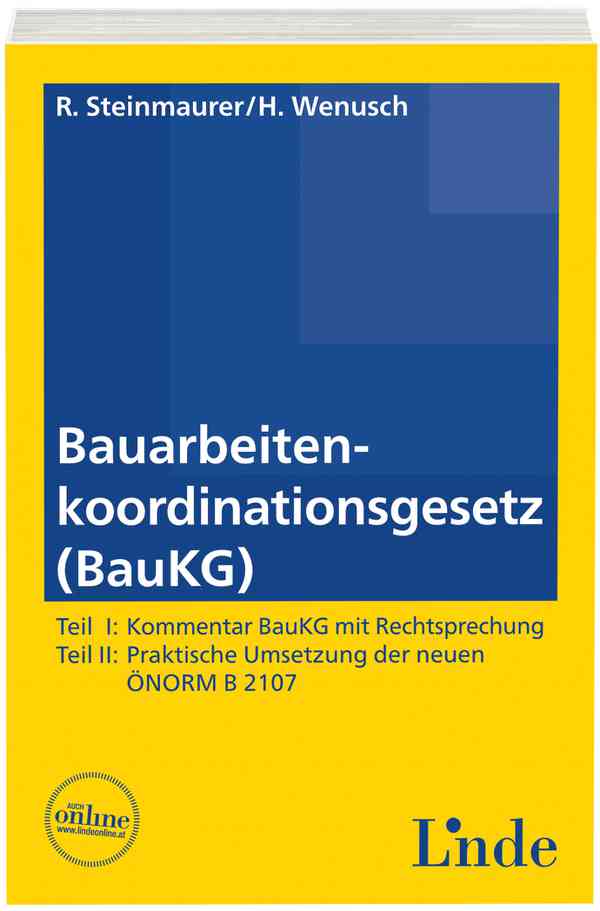 BauKG | Bauarbeitenkoordinationsgesetz