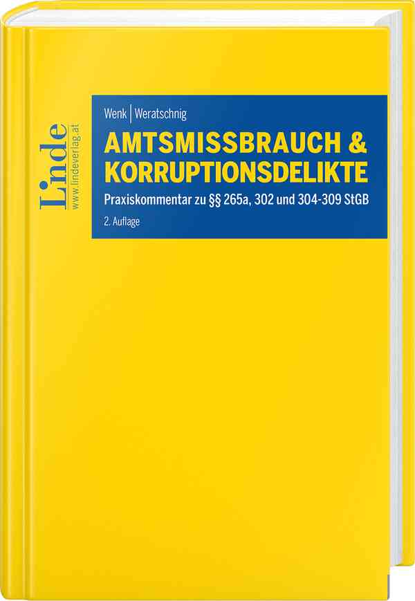 Amtsmissbrauch und Korruptionsdelikte
