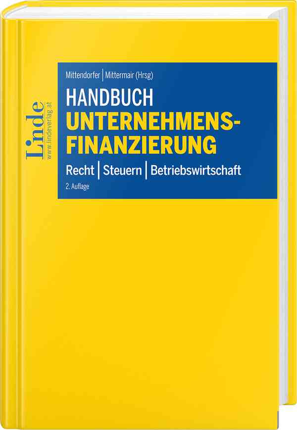 Handbuch Unternehmensfinanzierung