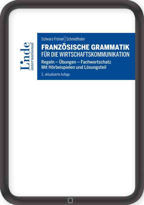 Französische Grammatik für die Wirtschaftskommunikation