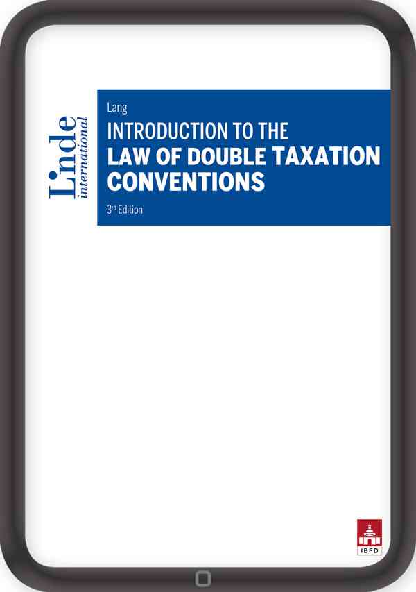 Introduction to the Law of Double Taxation Conventions