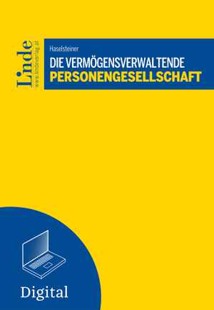 Die vermögensverwaltende Personengesellschaft