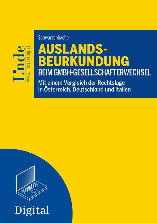 Auslandsbeurkundung beim GmbH-Gesellschafterwechsel