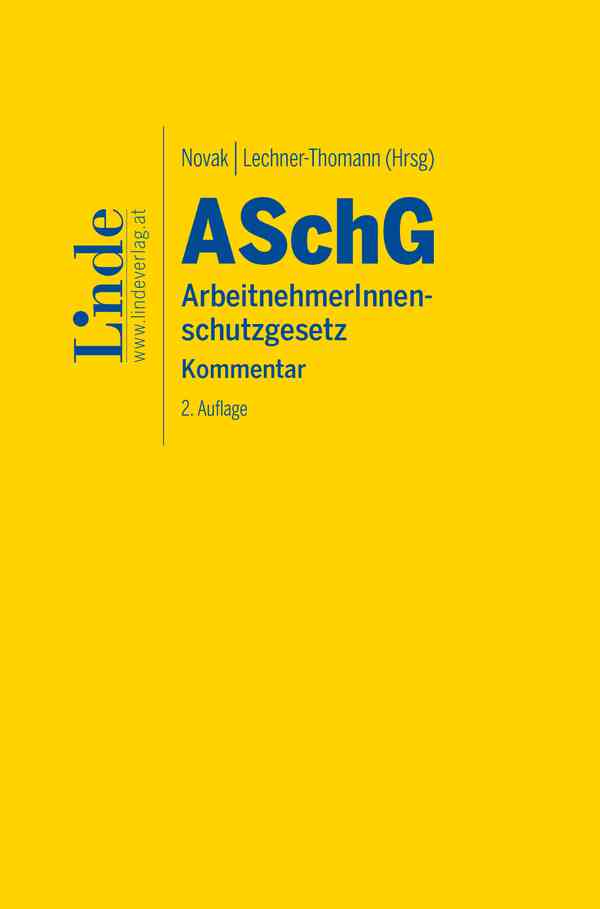 ASchG | ArbeitnehmerInnenschutzgesetz (Kombi Print&digital)