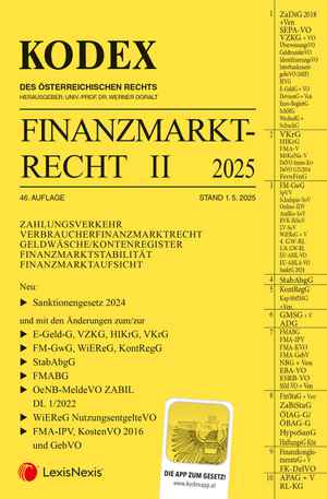 Kodex Finanzmarktrecht II 2025
