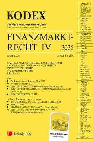 Kodex Finanzmarktrecht IV 2025