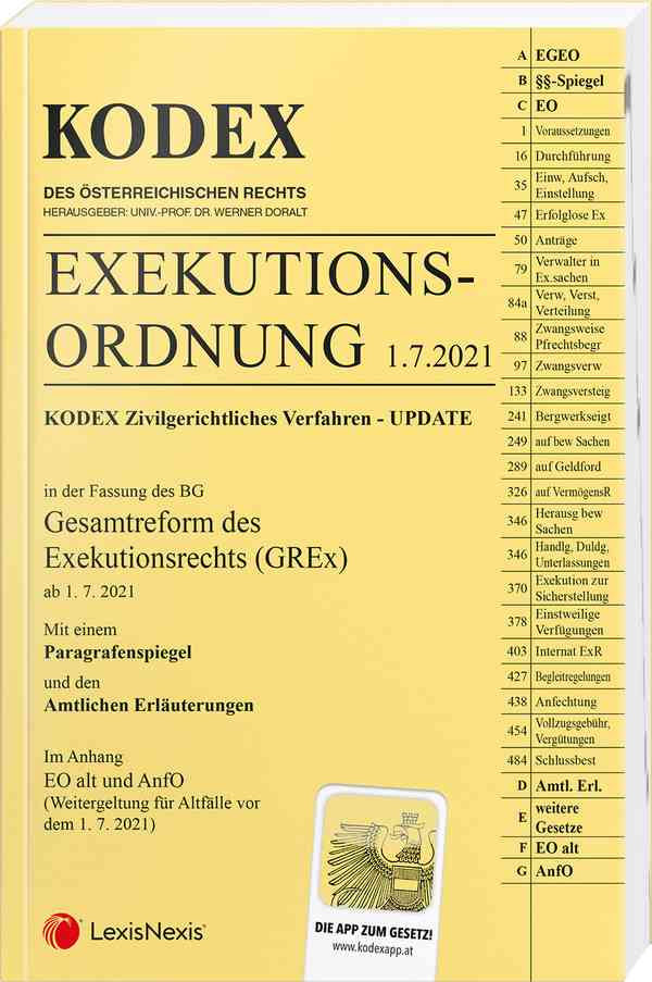 Kodex Exekutionsordnung
