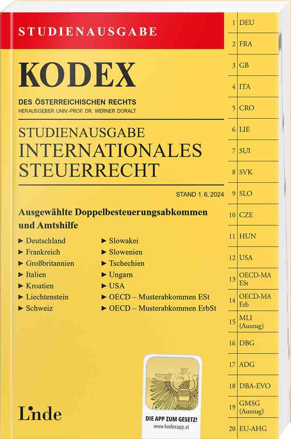 KODEX Studienausgabe Internationales Steuerrecht