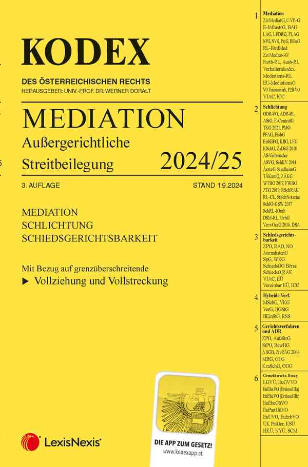 Kodex Mediation 2024/25