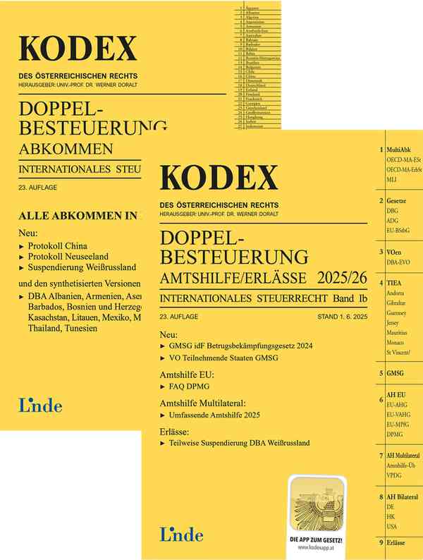 KODEX Doppelbesteuerung 2025/26
