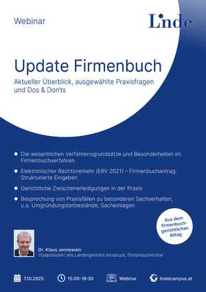 Update Firmenbuch