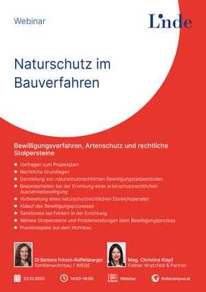 Naturschutz im Bauverfahren