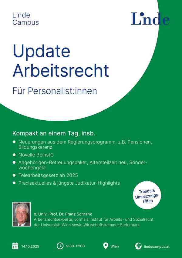 Update Arbeitsrecht