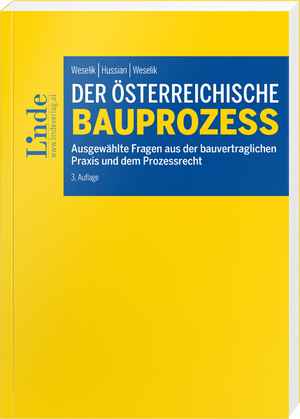 Der österreichische Bauprozess