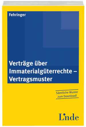 Verträge über Immaterialgüterrechte - Vertragsmuster