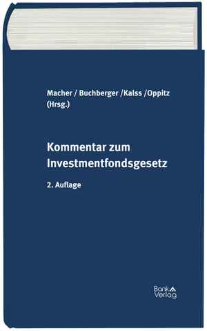 Kommentar zum Investmentfondsgesetz
