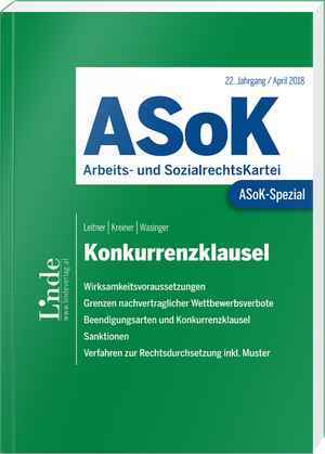 ASoK-Spezial Konkurrenzklausel