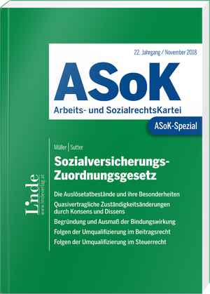 ASoK-Spezial Sozialversicherungs-Zuordnungsgesetz