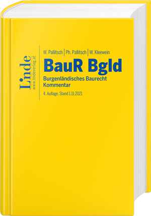 BauR Bgld. | Burgenländisches Baurecht