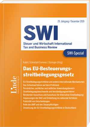 SWI-Spezial EU-Besteuerungsstreitbeilegungsgesetz