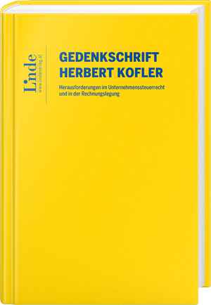 Gedenkschrift Herbert Kofler