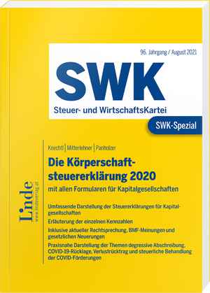 SWK-Spezial Die Körperschaftsteuererklärung 2020