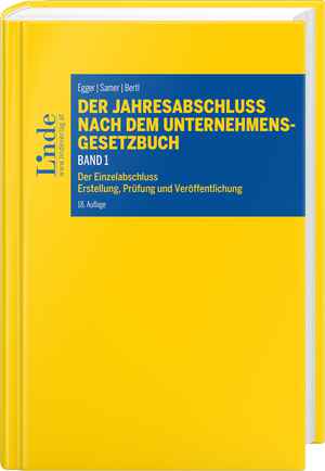 Der Jahresabschluss nach dem Unternehmensgesetzbuch, Band 1