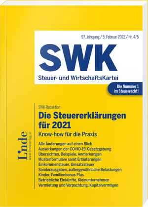 Die Steuererklärungen für 2021