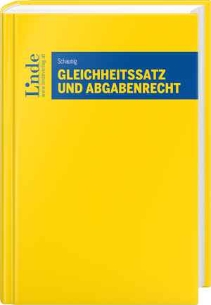 Gleichheitssatz und Abgabenrecht