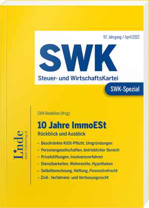 SWK-Spezial 10 Jahre ImmoESt