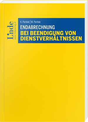 Endabrechnung bei Beendigung von Dienstverhältnissen