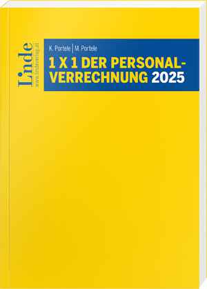 1 x 1 der Personalverrechnung 2025