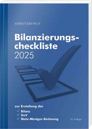 Bilanzierungscheckliste 2025