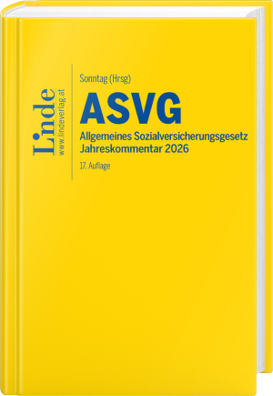 ASVG | Allgemeines Sozialversicherungsgesetz 2026