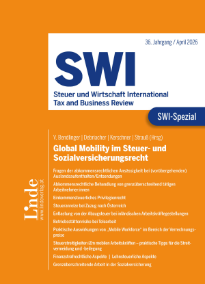 SWI-Spezial Global Mobility im Steuer- und Sozialversicherungsrecht