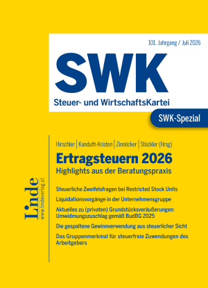 SWK-Spezial Ertragsteuern 2026