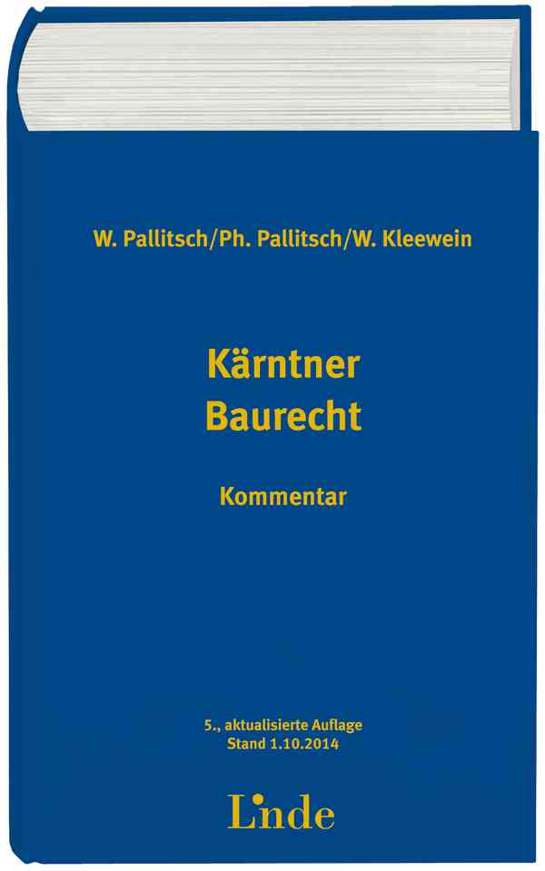 BauR Ktn. | Kärntner Baurecht