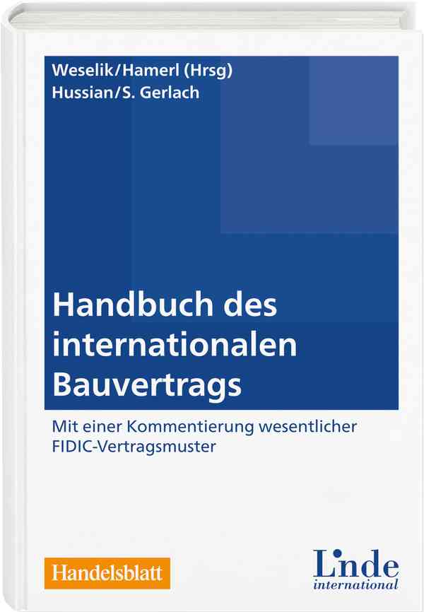 Handbuch des internationalen Bauvertrags