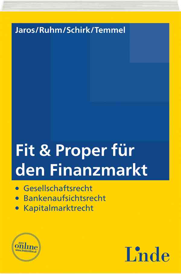 Fit & Proper für den Finanzmarkt