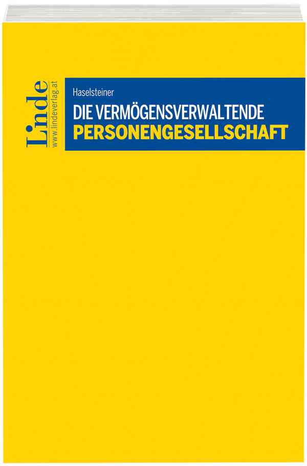 Die vermögensverwaltende Personengesellschaft