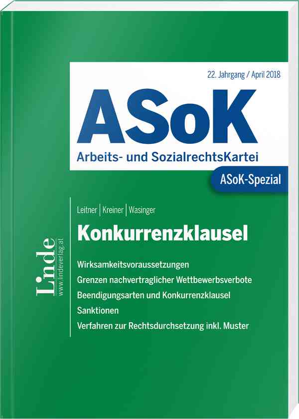 ASoK-Spezial Konkurrenzklausel