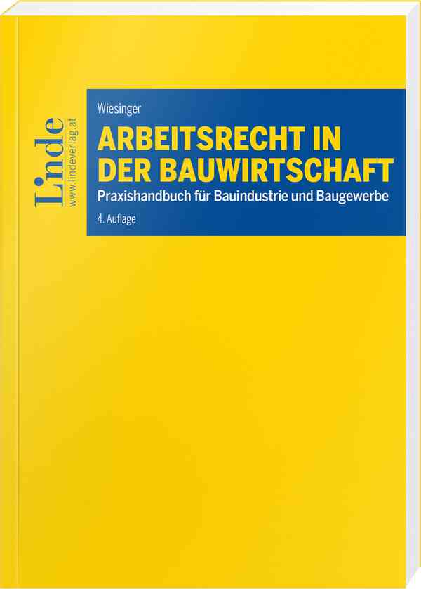 Arbeitsrecht in der Bauwirtschaft