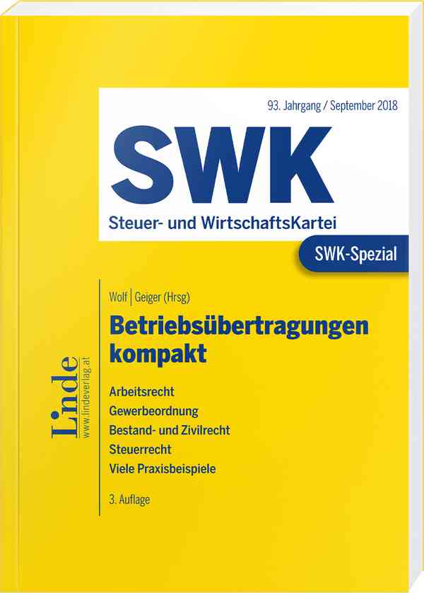 SWK-Spezial Betriebsübertragungen kompakt