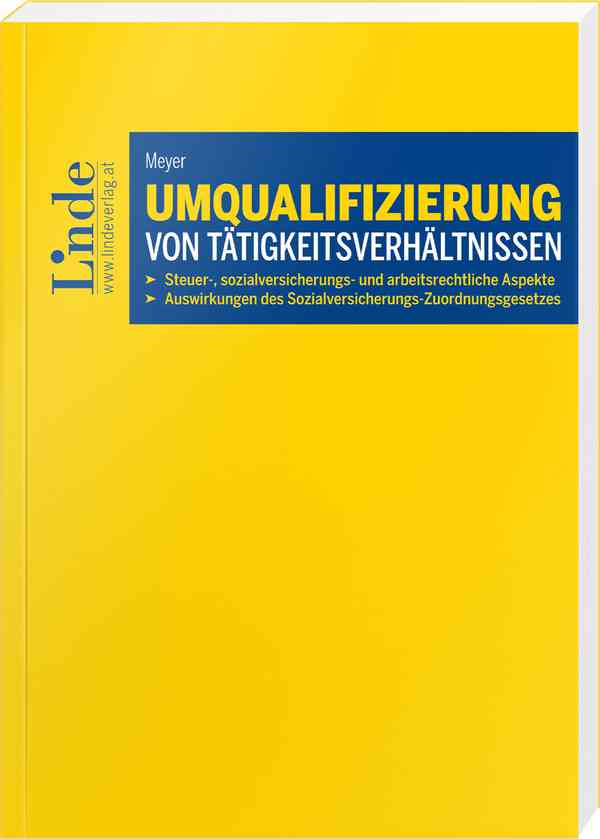 Umqualifizierung von Tätigkeitsverhältnissen
